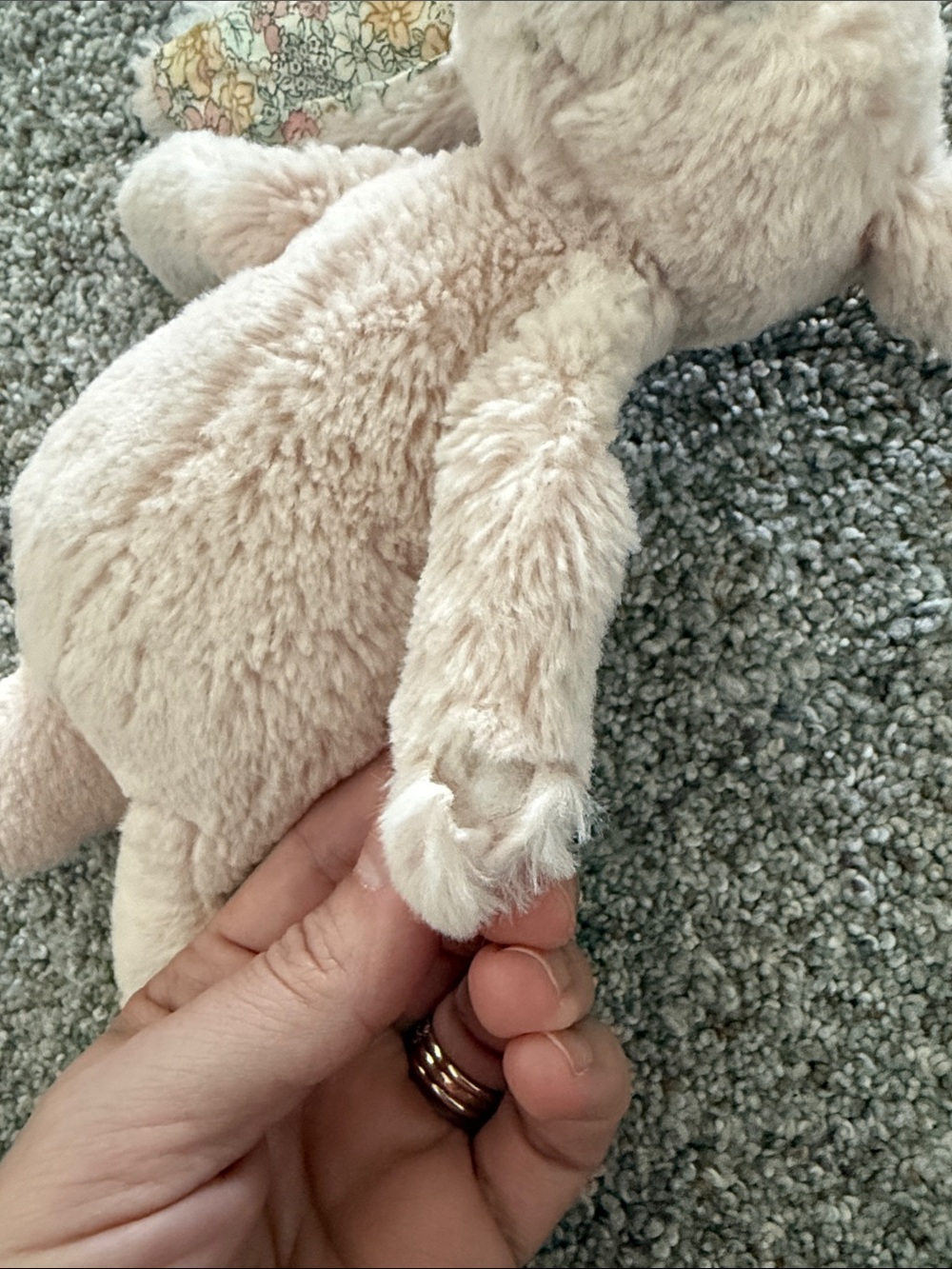 Jellycat Bashful Blossom Blush Bunny Small - Picture 7 of 8
